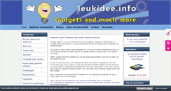 Desktop Screenshot of leukidee.info
