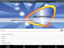 Tablet Screenshot of leukidee.info